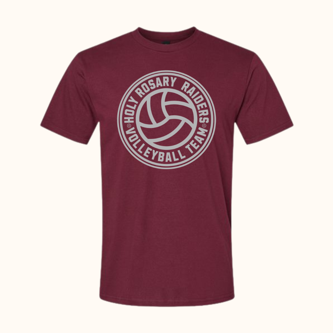 Holy Rosary Volleyball Tee