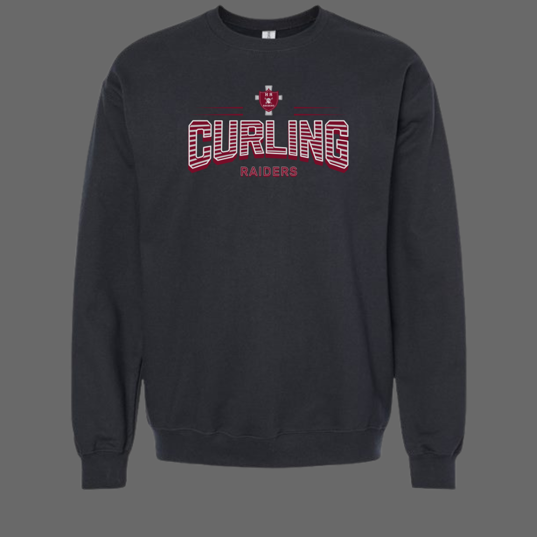 Holy Rosary Curling Sweatshirt