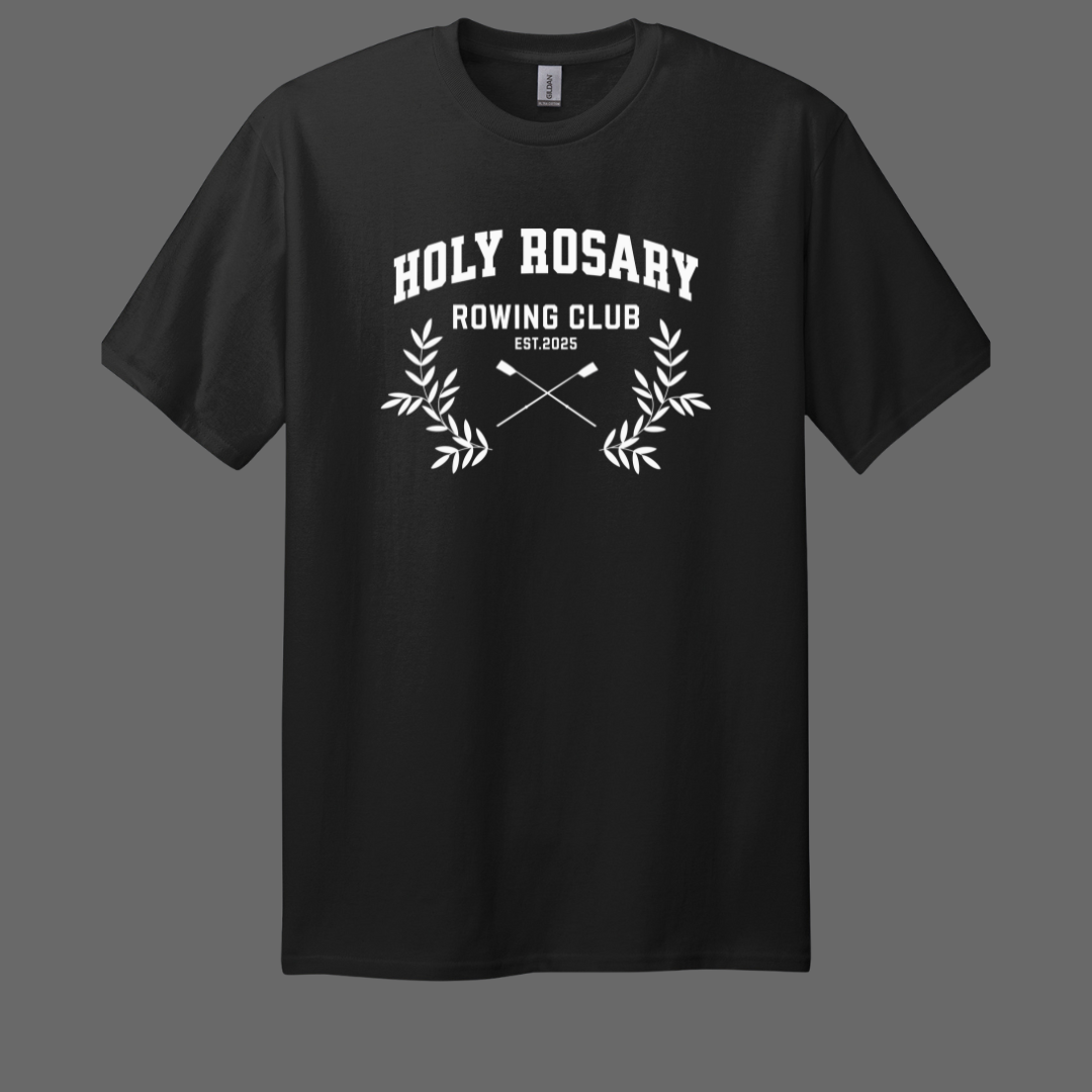 Holy Rosary Rowing Tee