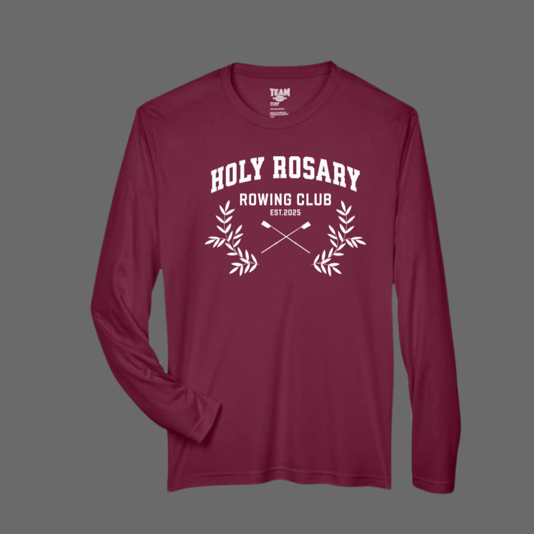 Holy Rosary Rowing Performance Long Sleeves Shirt