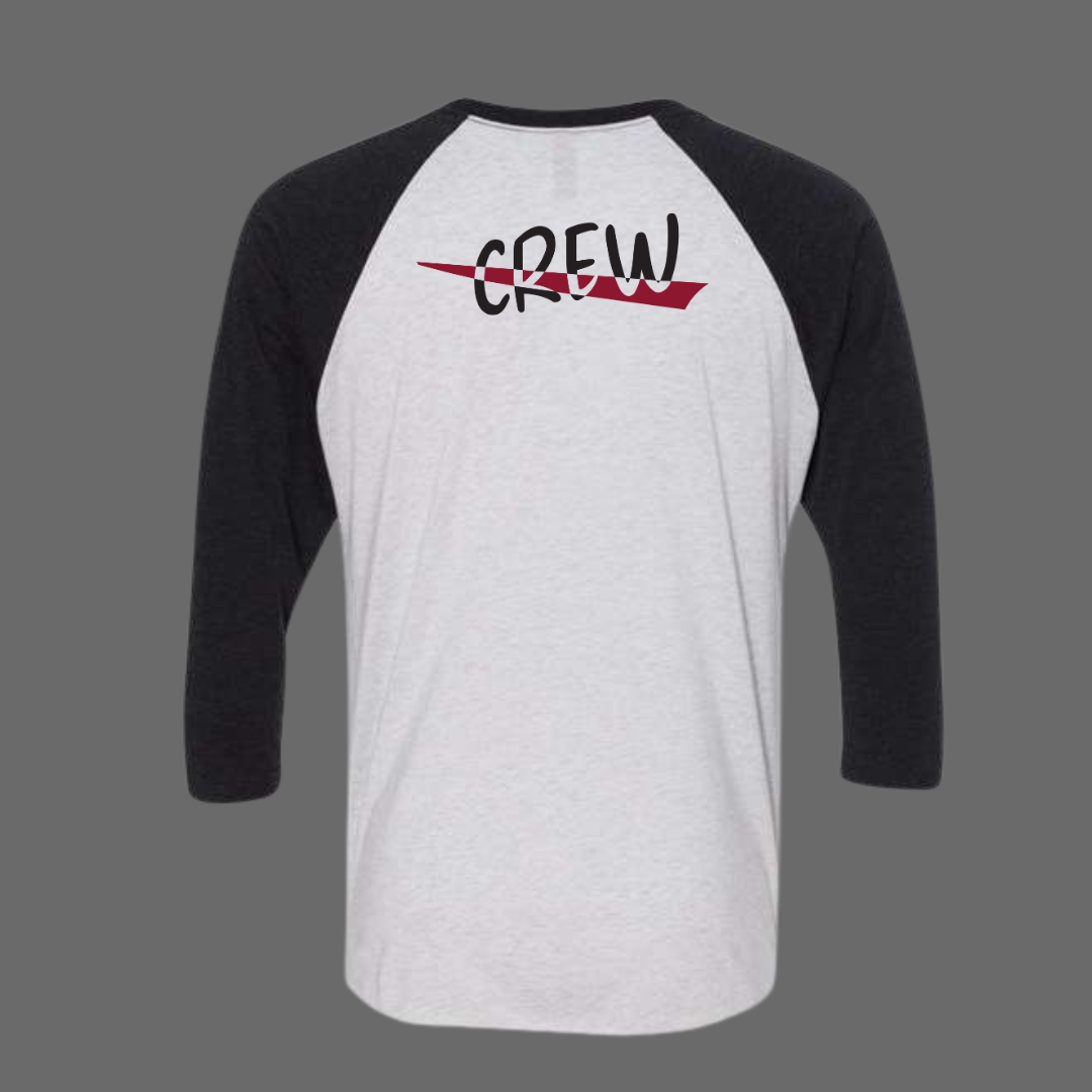 Holy Rosary Rowing Raglan Quarter Sleeves Shirt