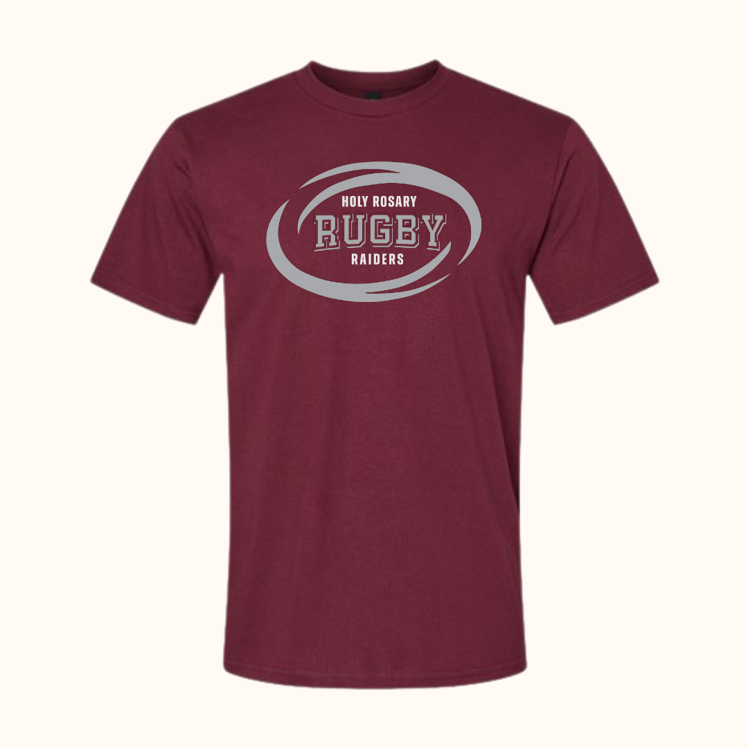 Holy Rosary Rugby Tee
