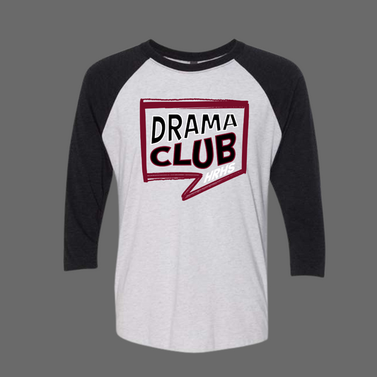 Holy Rosary Drama Club Raglan Quarter Sleeves Shirt