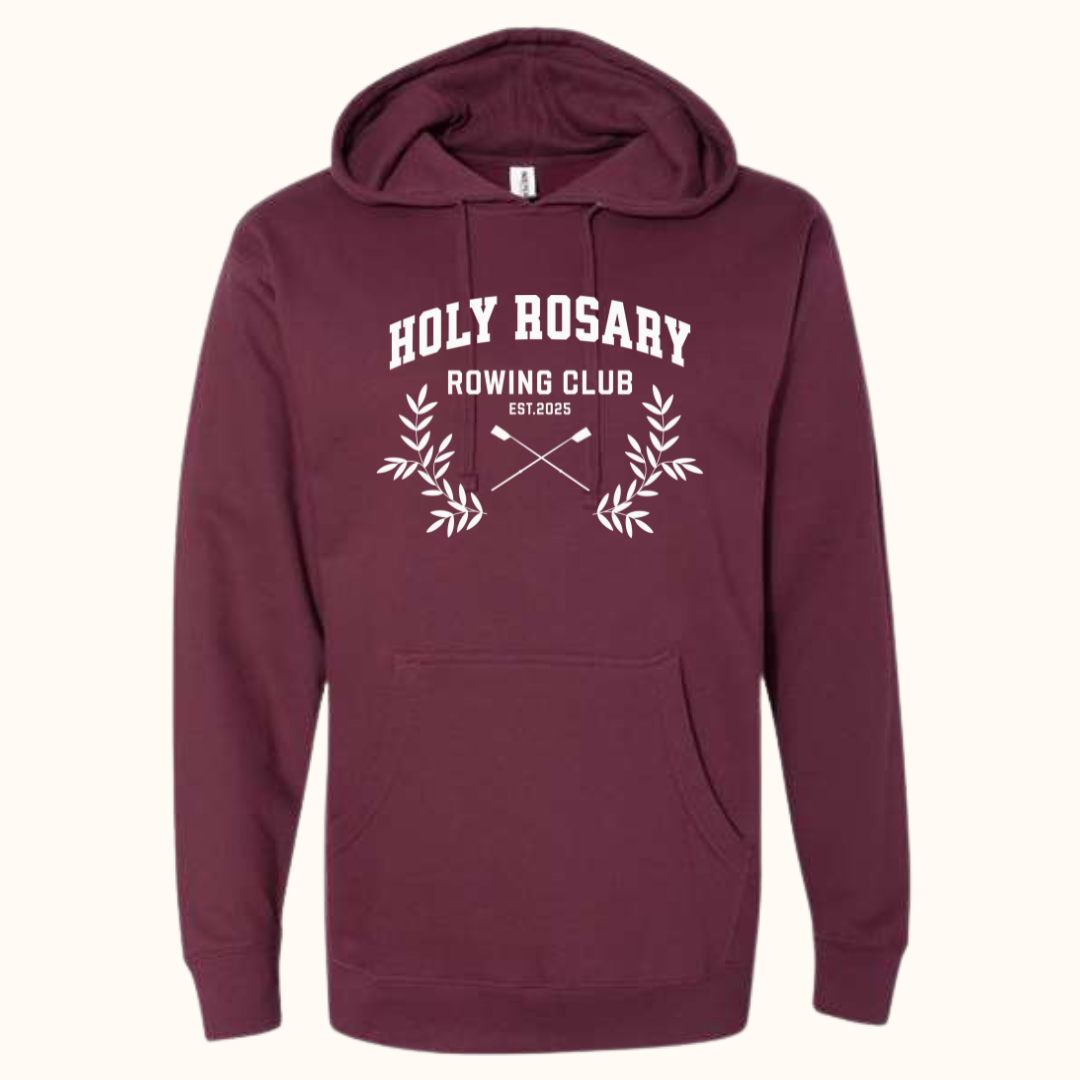 Holy Rosary Rowing Hoodie