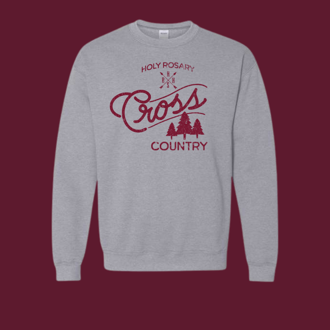 Holy Rosary Cross Country Sweatshirt