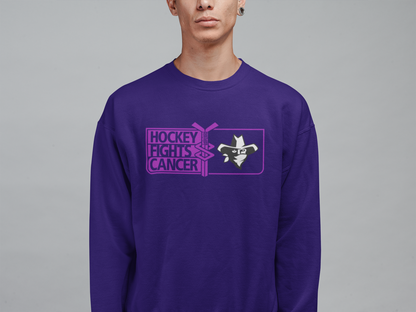 HFC Sweatshirt - L Purple Logo