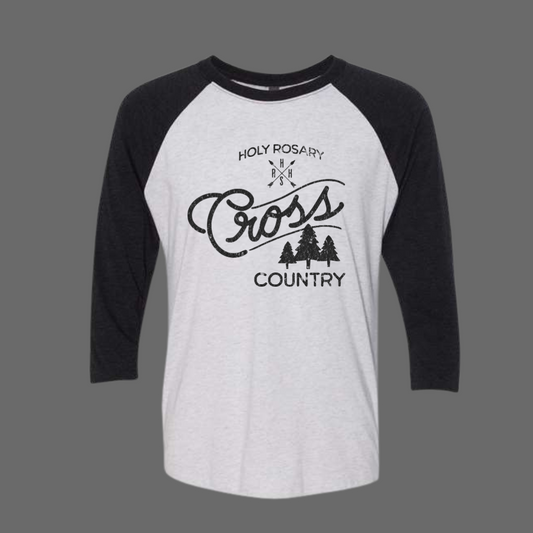 Holy Rosary Cross Country Raglan Quarter Sleeve Shirt