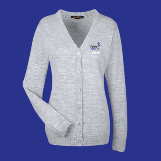 Father Gorman Women's Pilbloc V-Neck Button Cardigan Sweater