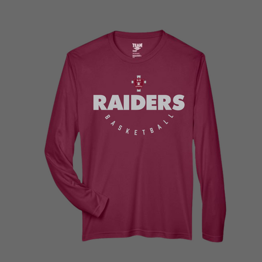 Holy Rosary Basketball Performance Long Sleeve Shirt
