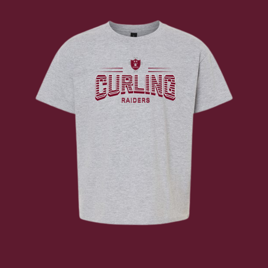 Holy Rosary Curling Tee