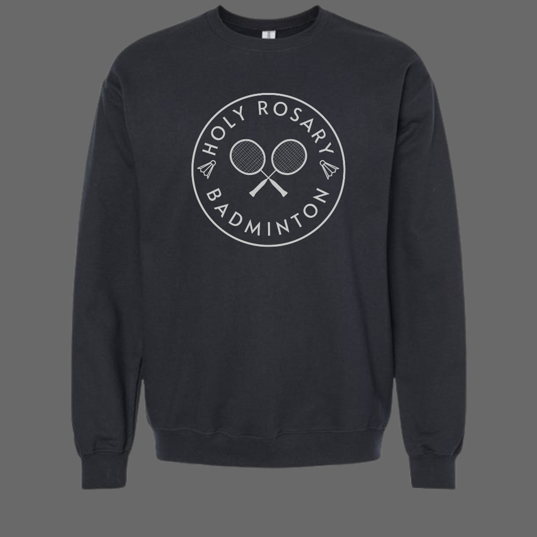 Holy Rosary Badminton Sweatshirt