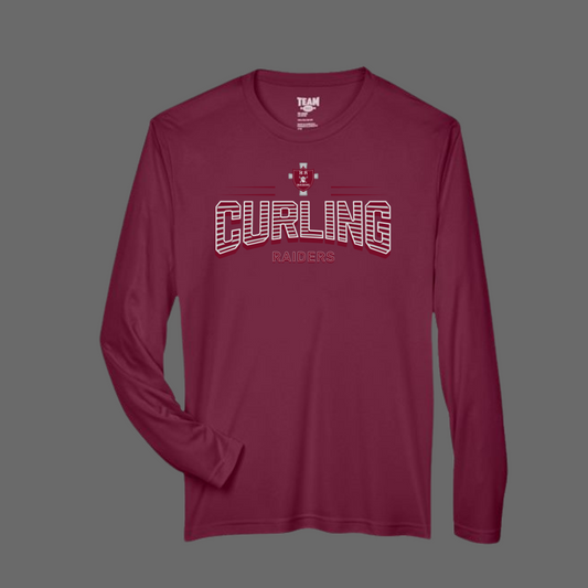 Holy Rosary Raiders Curling Performance Long Sleeve Shirt