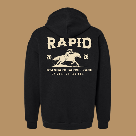 Rapid Standard Barrel Race Basic Hoodies 2026