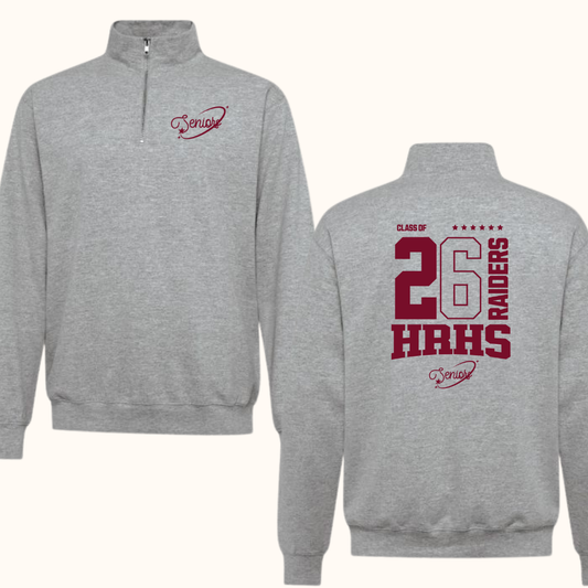 HRHS Class of 2026 Legacy Quarter Zip Sweatshirt