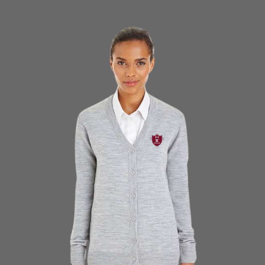 HRHS Women's Pilbloc V-Neck Button Cardigan Sweater