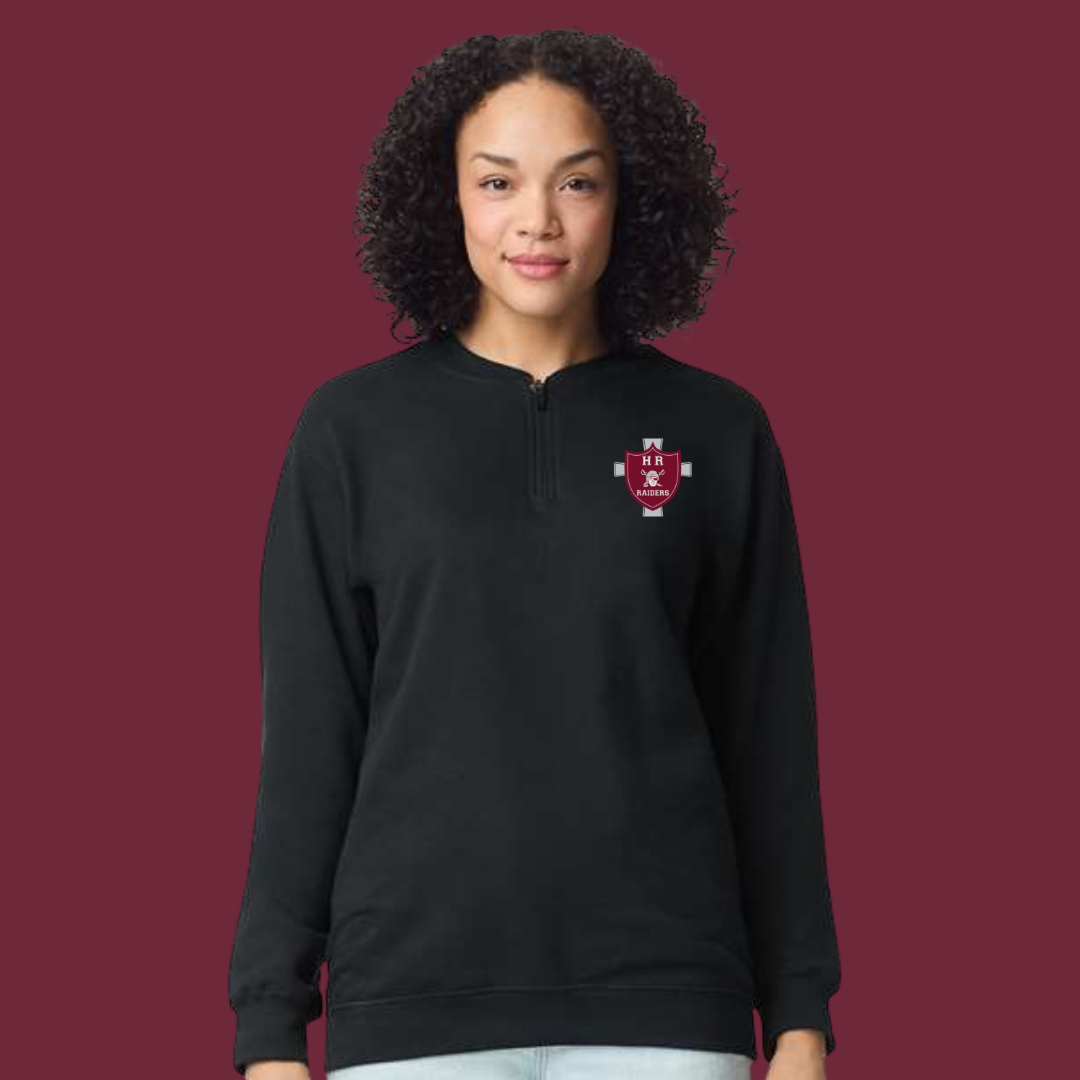 HRHS Unisex Softstyle® Midweight 1/4 Zip Sweatshirt