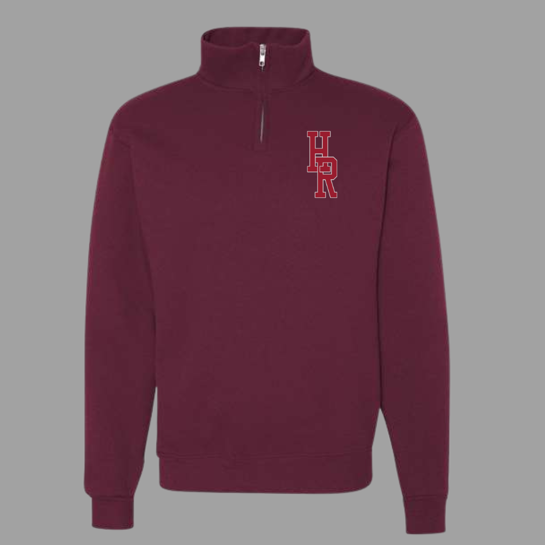 HRHS Cadet Collar Quarter-Zip Sweatshirt