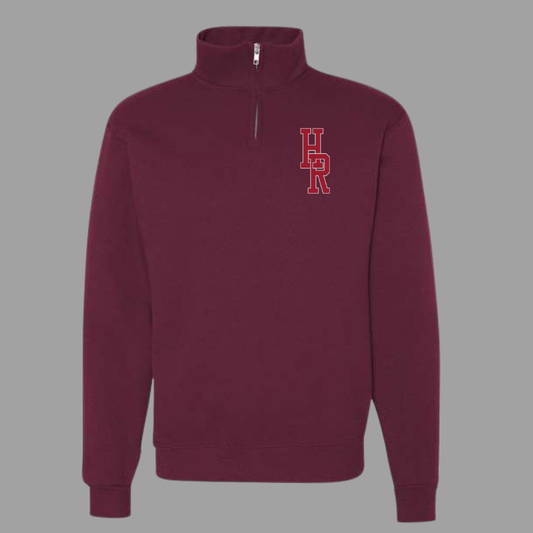 HRHS Cadet Collar Quarter-Zip Sweatshirt
