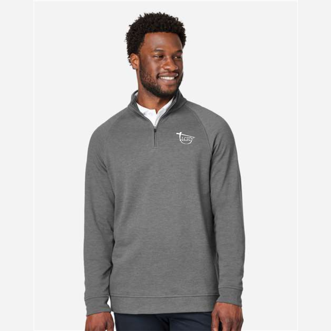 LCSD Staff Men's Classics® Charleston Quarter-Zip Pullover