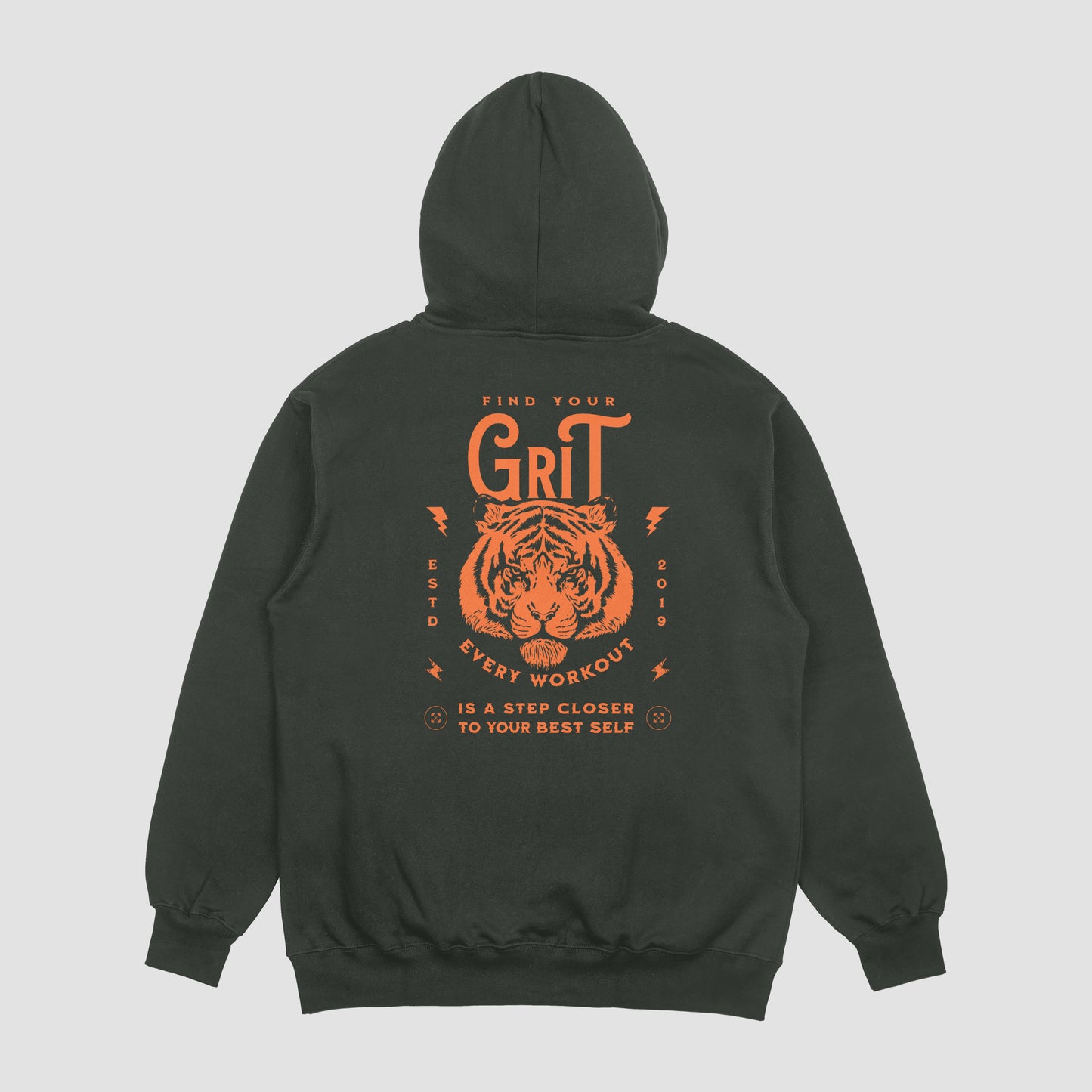 "Find Your Grit" Tiger Hoodie