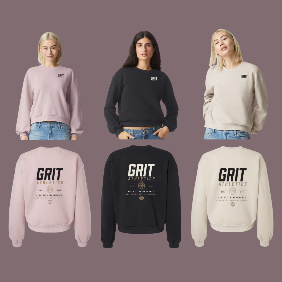 Grit Athletics Women's ReFlex Fleece Crewneck Sweatshirt