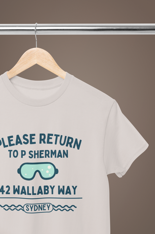 P Sherman Adult Tees