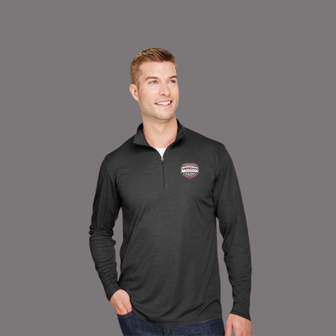 Meridian Soccer Sonic Heather Performance Quarter-Zip Pullover