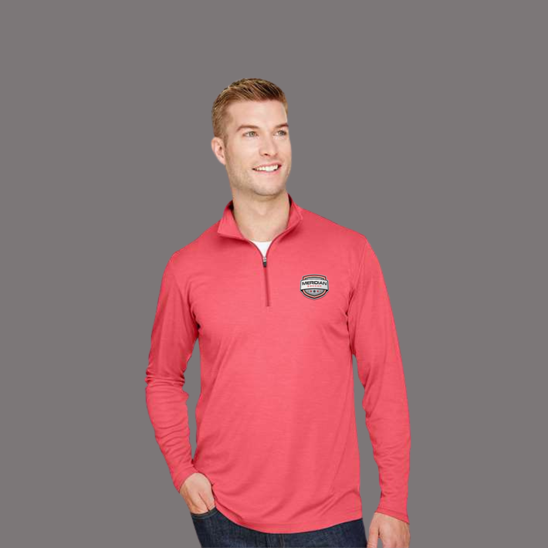Meridian Soccer Sonic Heather Performance Quarter-Zip Pullover