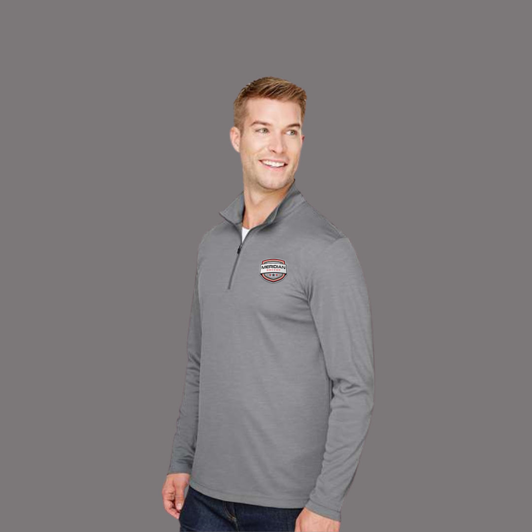 Meridian Soccer Sonic Heather Performance Quarter-Zip Pullover