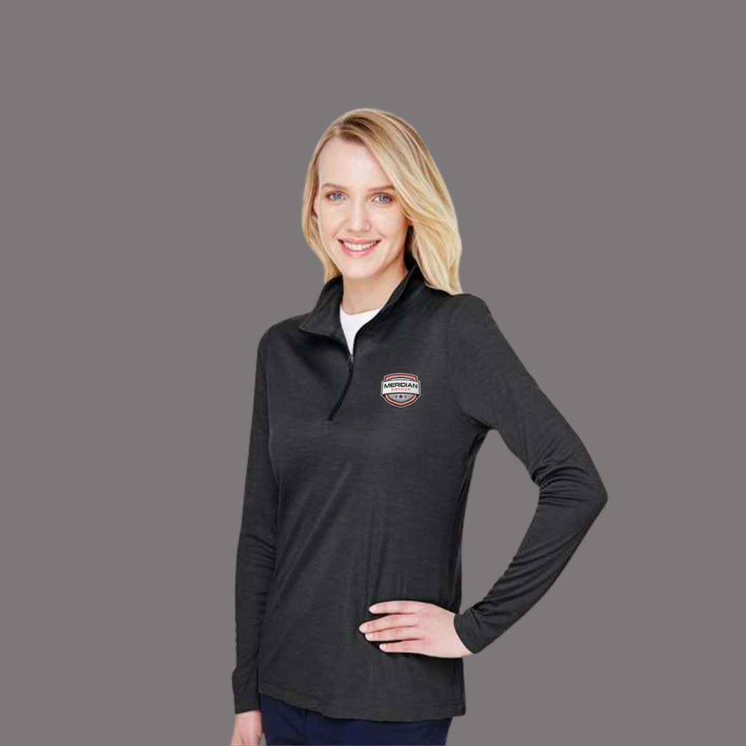 Meridian Soccer Sonic Heather Performance Quarter-Zip Pullover