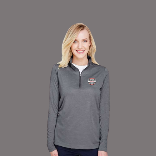 Meridian Soccer Sonic Heather Performance Quarter-Zip Pullover