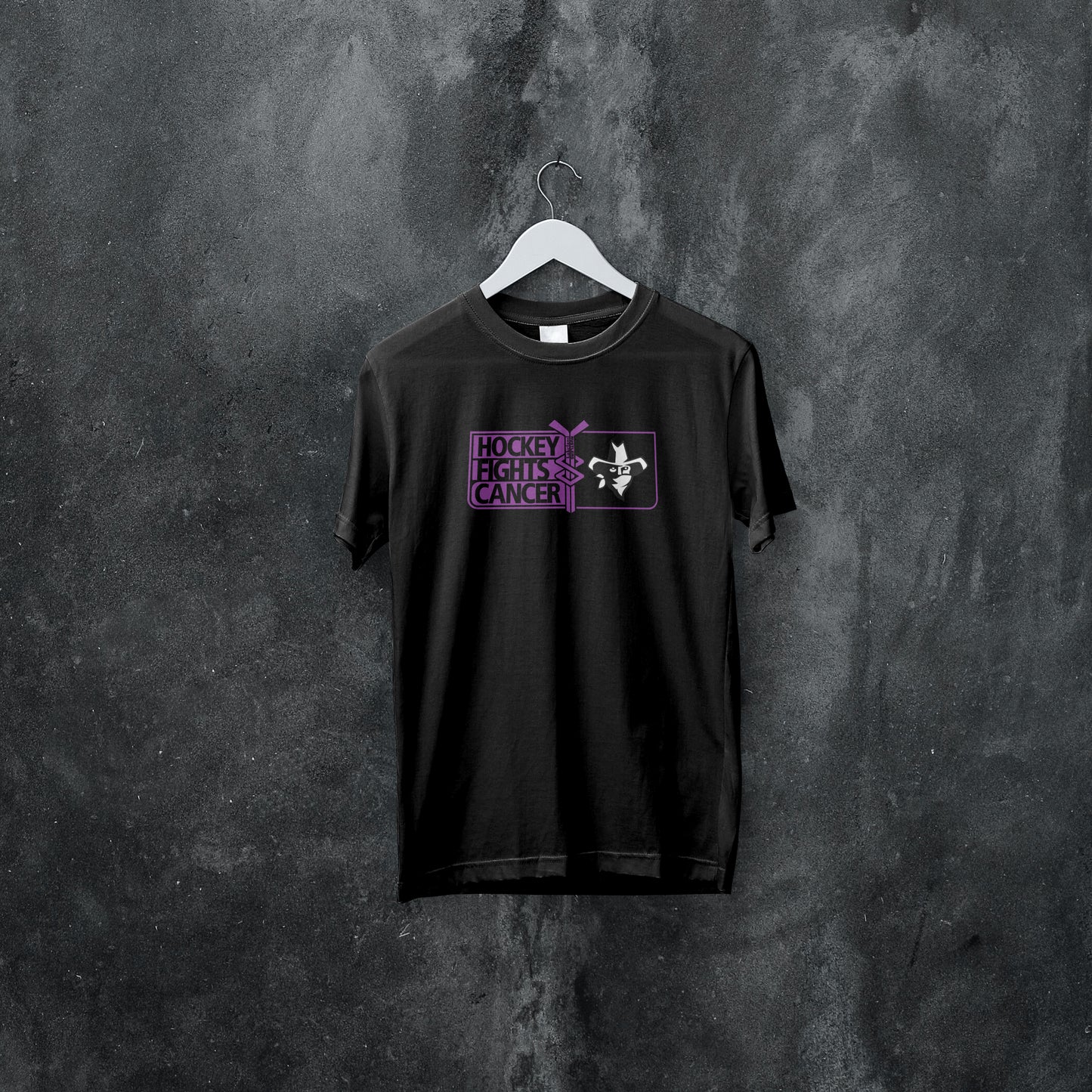 HFC Tee - L Purple Logo