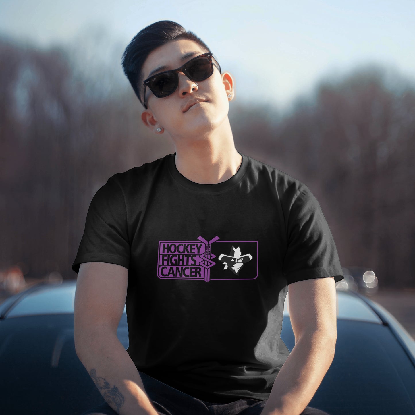HFC Tee - S Purple Logo