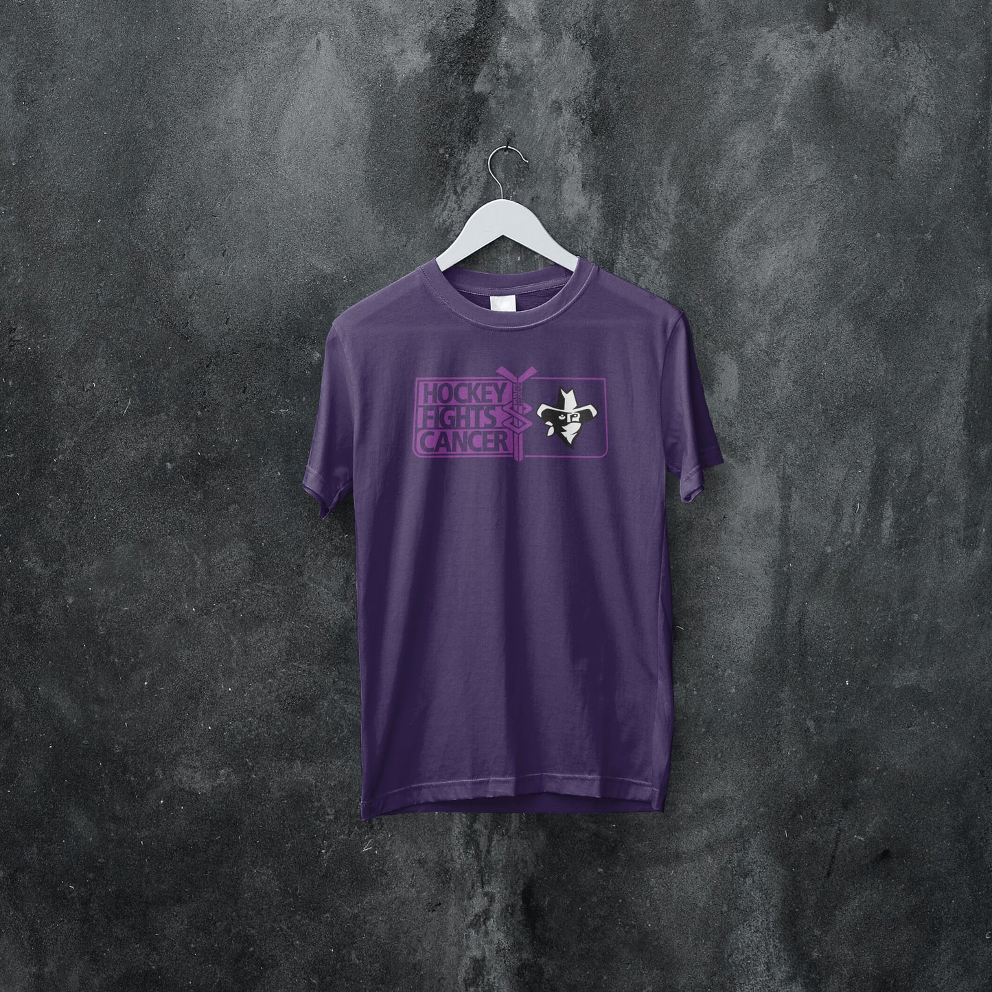 HFC Tee - L Purple Logo
