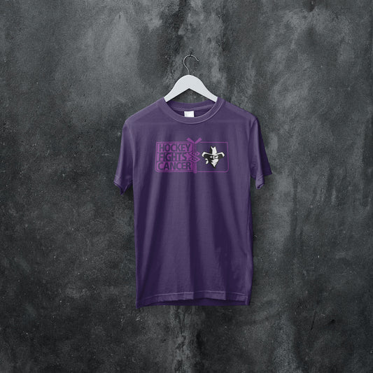 HFC Tee - L Purple Logo