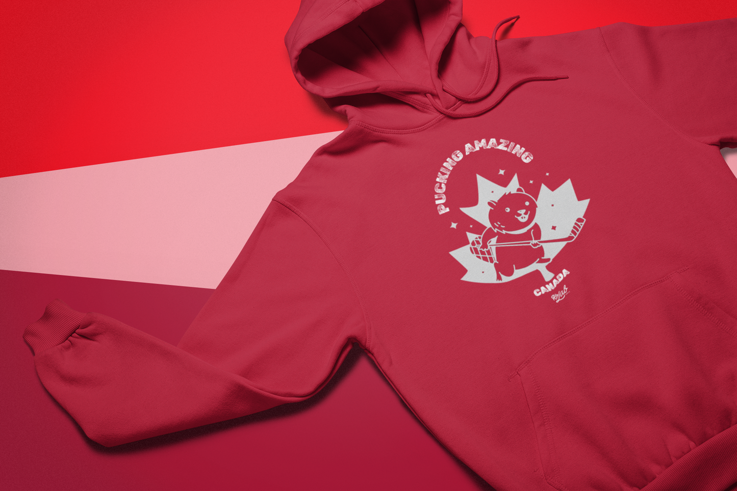 Canada Day Pucking Amazing Hoodie